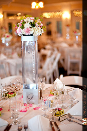 Tall Square Vases